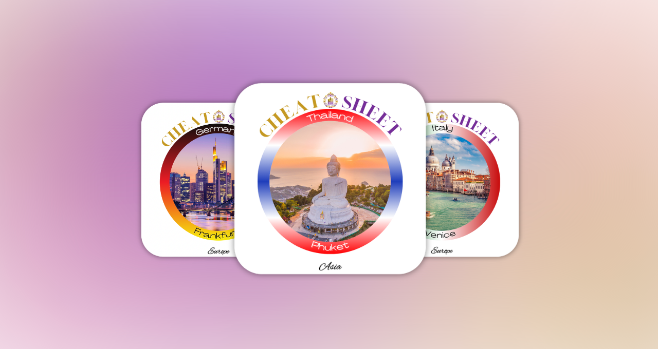 What Is a Travel Cheat Sheet and Why We Built Ours