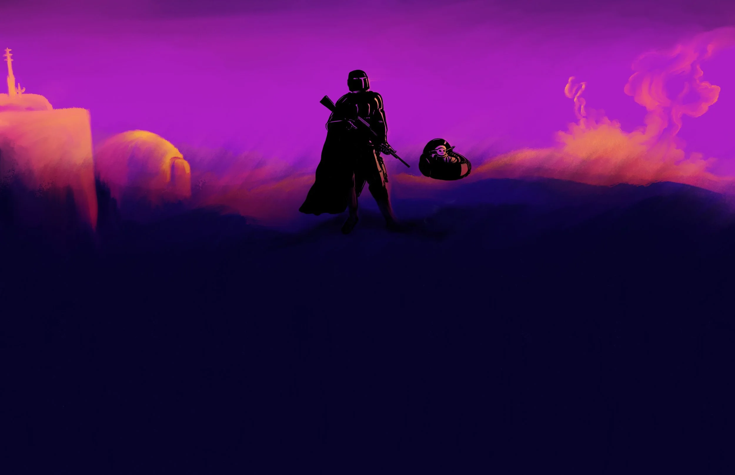 Mando & Child | Digital painting