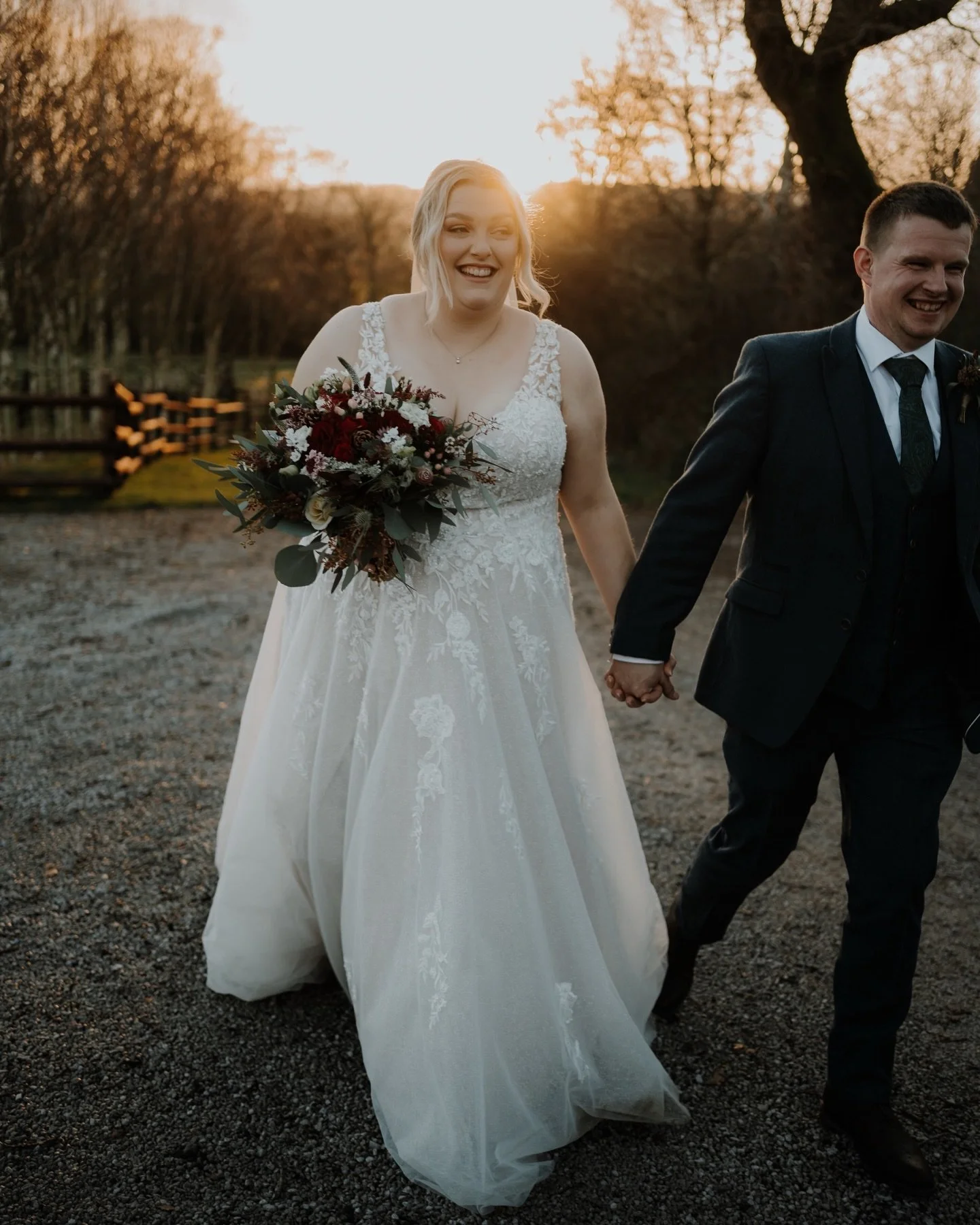 ✨ Olivia and Tom ✨ 

 On the Saturday before Christmas Olivia and Tom got married and we didn&rsquo;t stop laughing all day! 

 Olivia has the most infectious laugh and smile, her and Tim even laughed their way through the hymns, which were bangers b