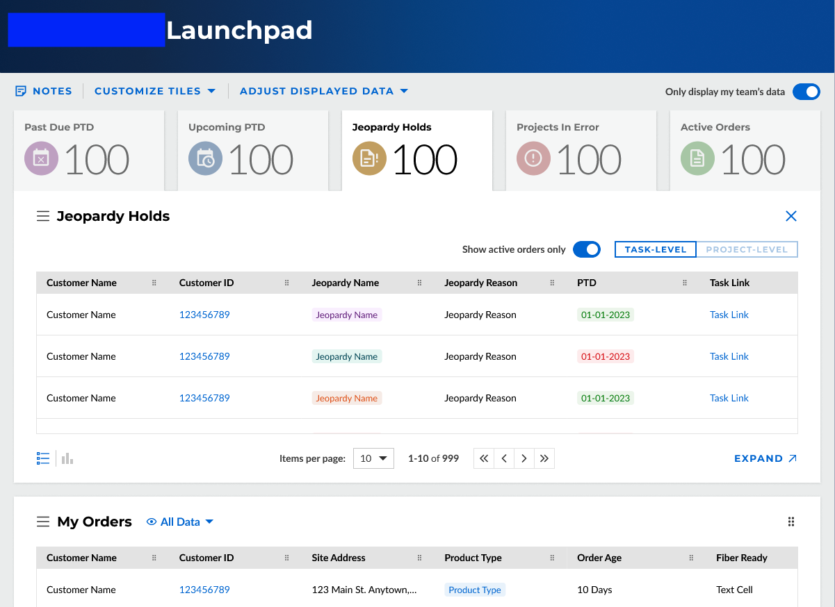Reducing task time by +90% for busy customer project managers