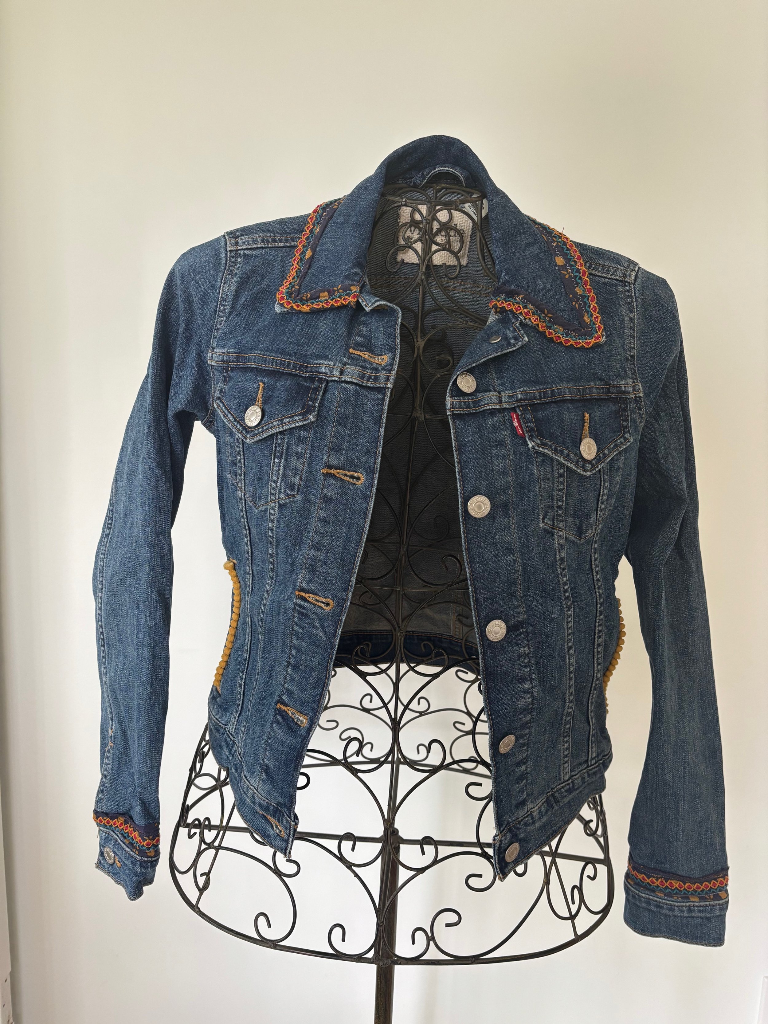 Boho Denim Jacket