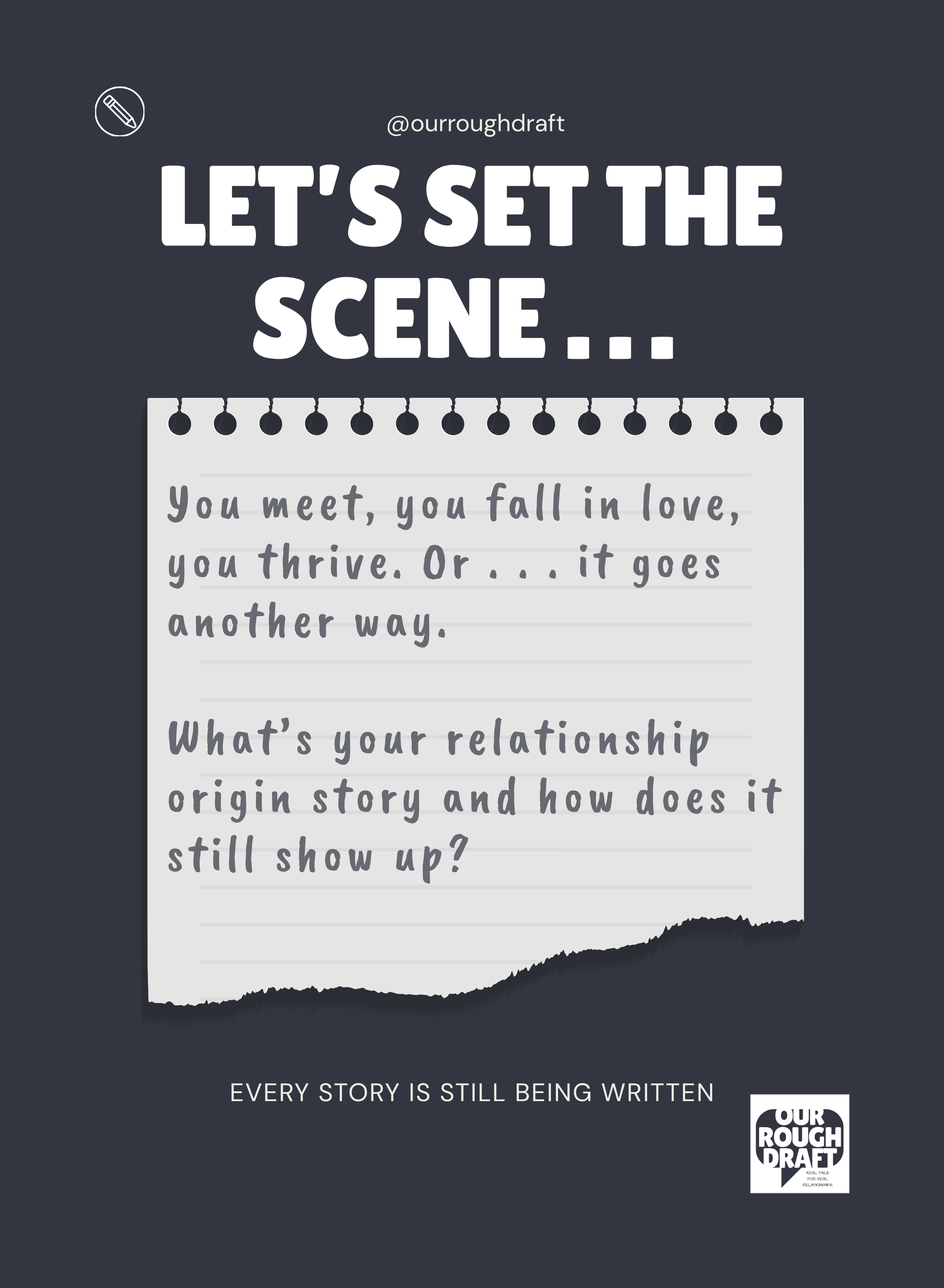 Season 1, Episode 1: How We Met