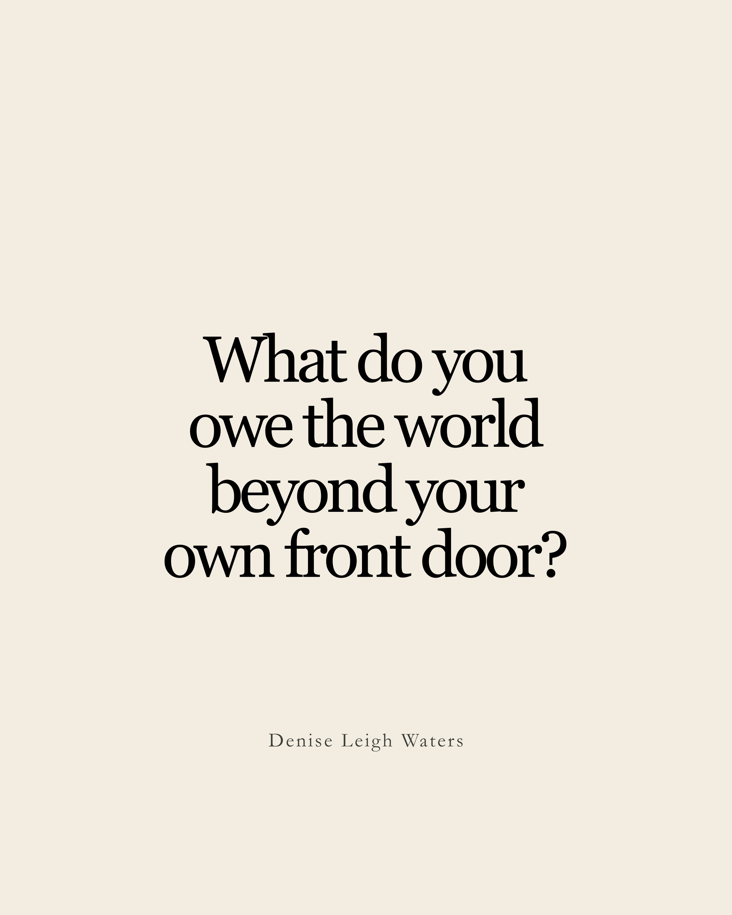 How Do You Engage?