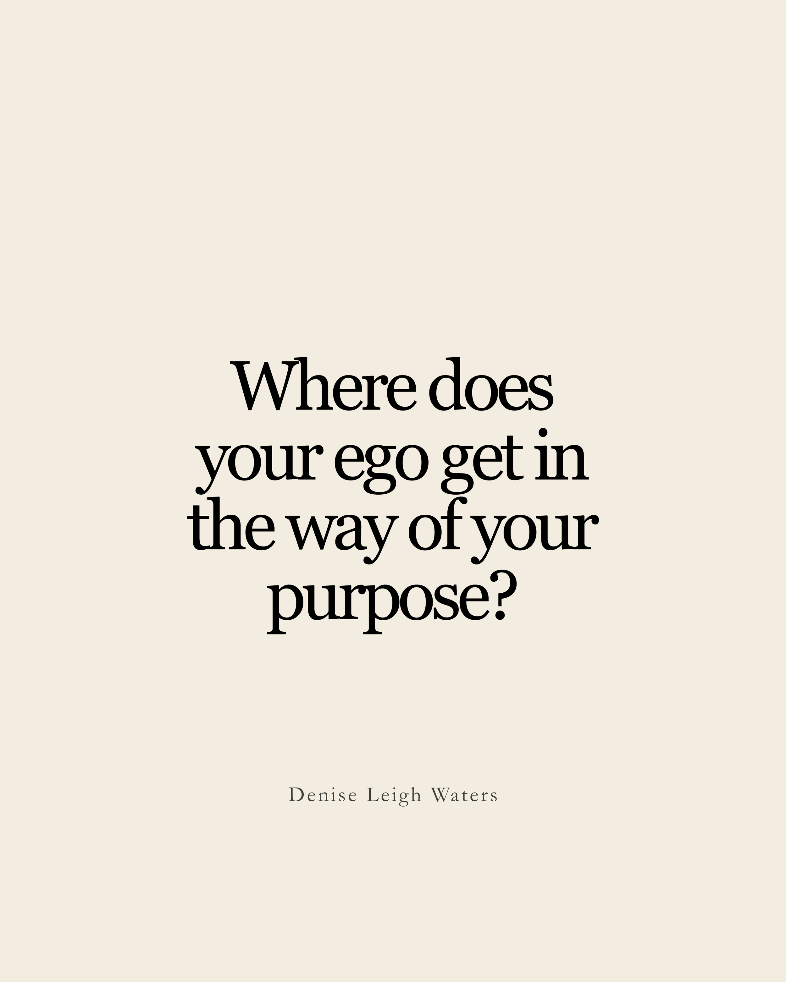 Identity &amp; Ego