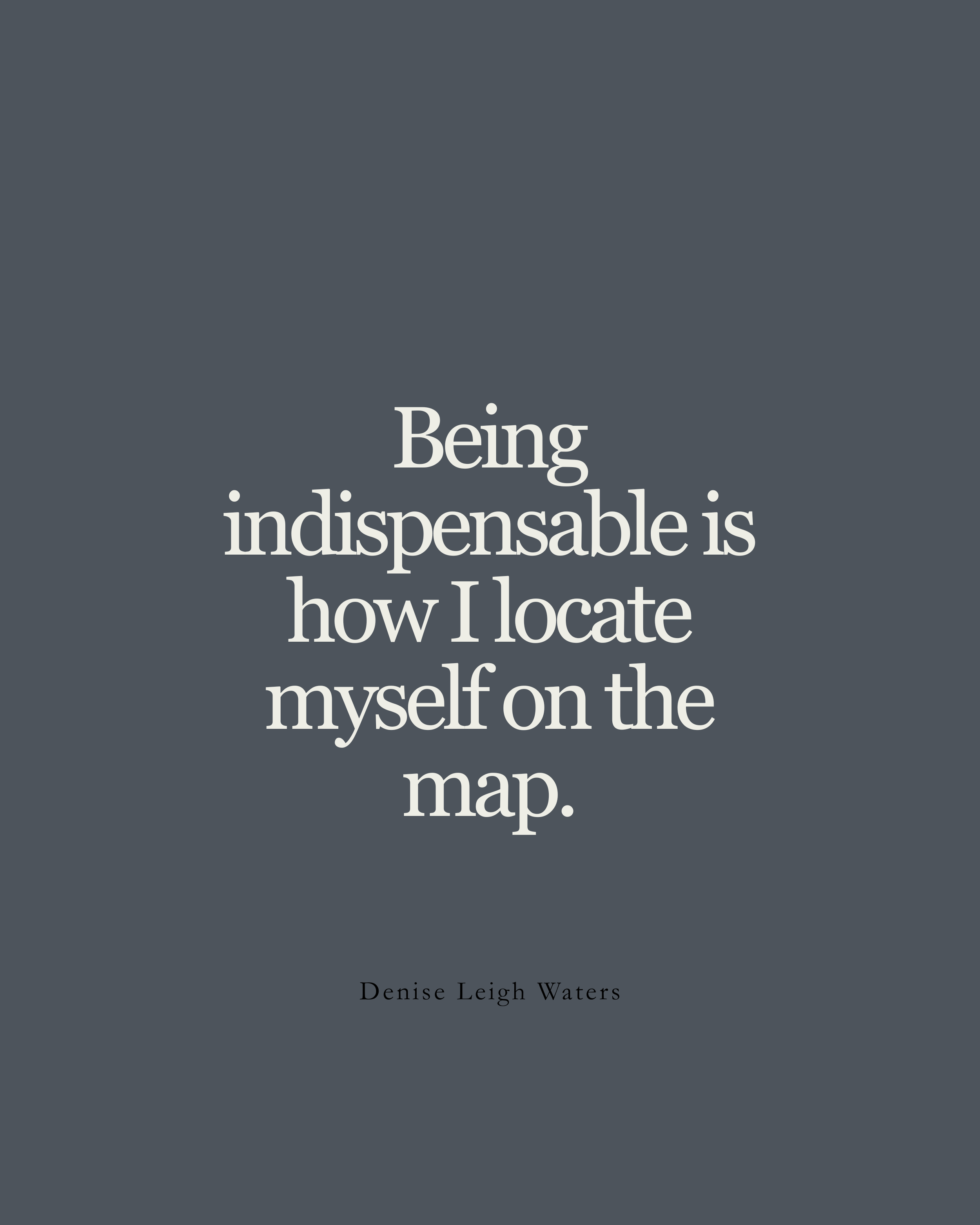 That is Not My Responsibility