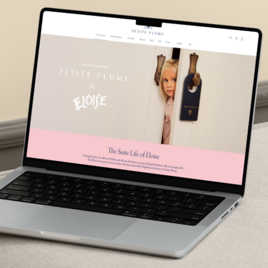 Petite Plume: Landing Pages & Site Assets