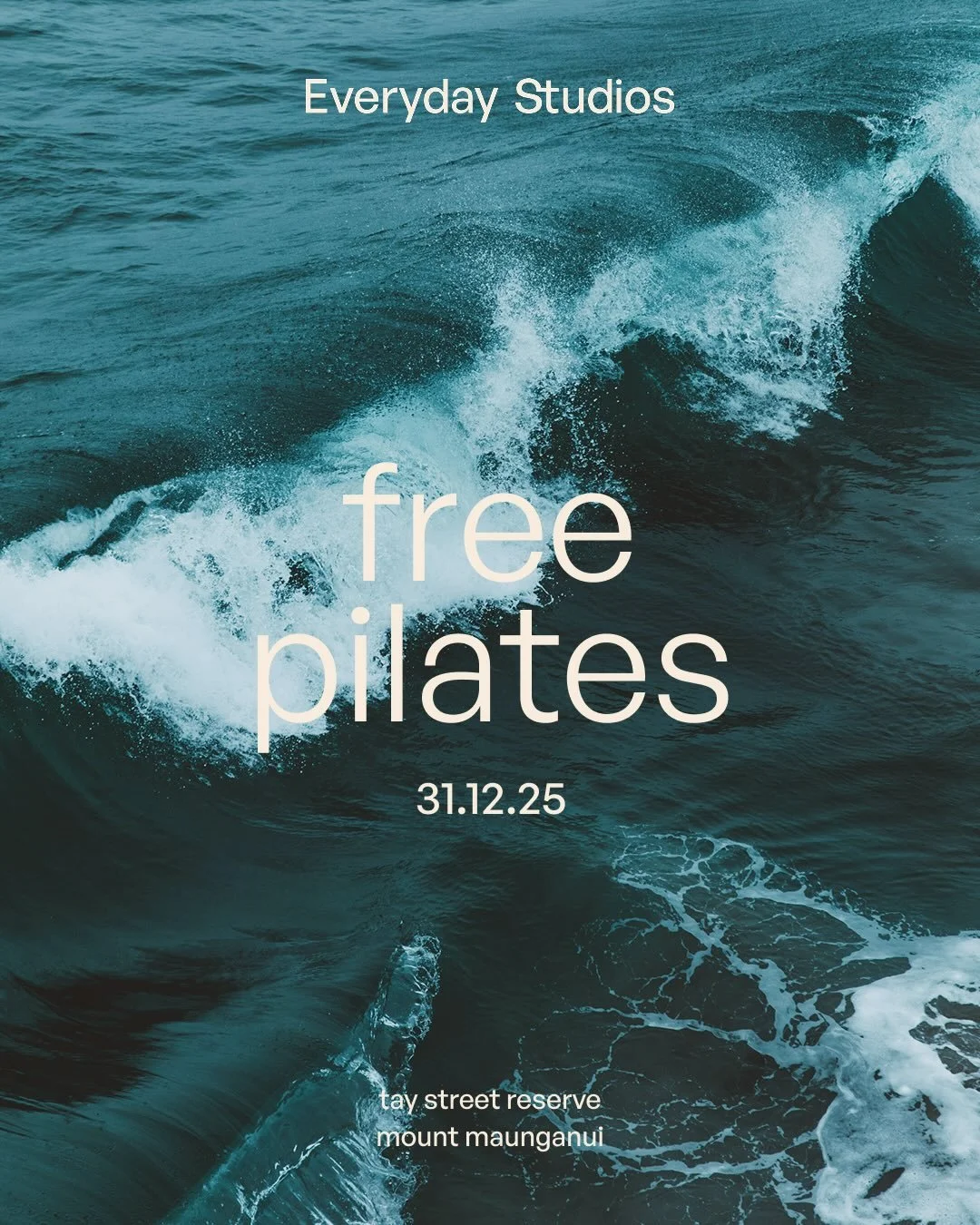 How&rsquo;s this weather!? Fingers crossed the rain clears this afternoon for a still sunrise session on the last day of 2025 - how nice would that be? These blue skies are promising!

You&rsquo;ll get an email if the class is cancelled in the mornin