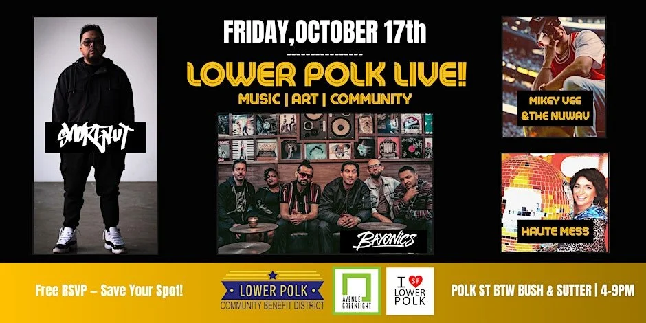Lower Polk Live! – A Street Festival of Music, Art & Community