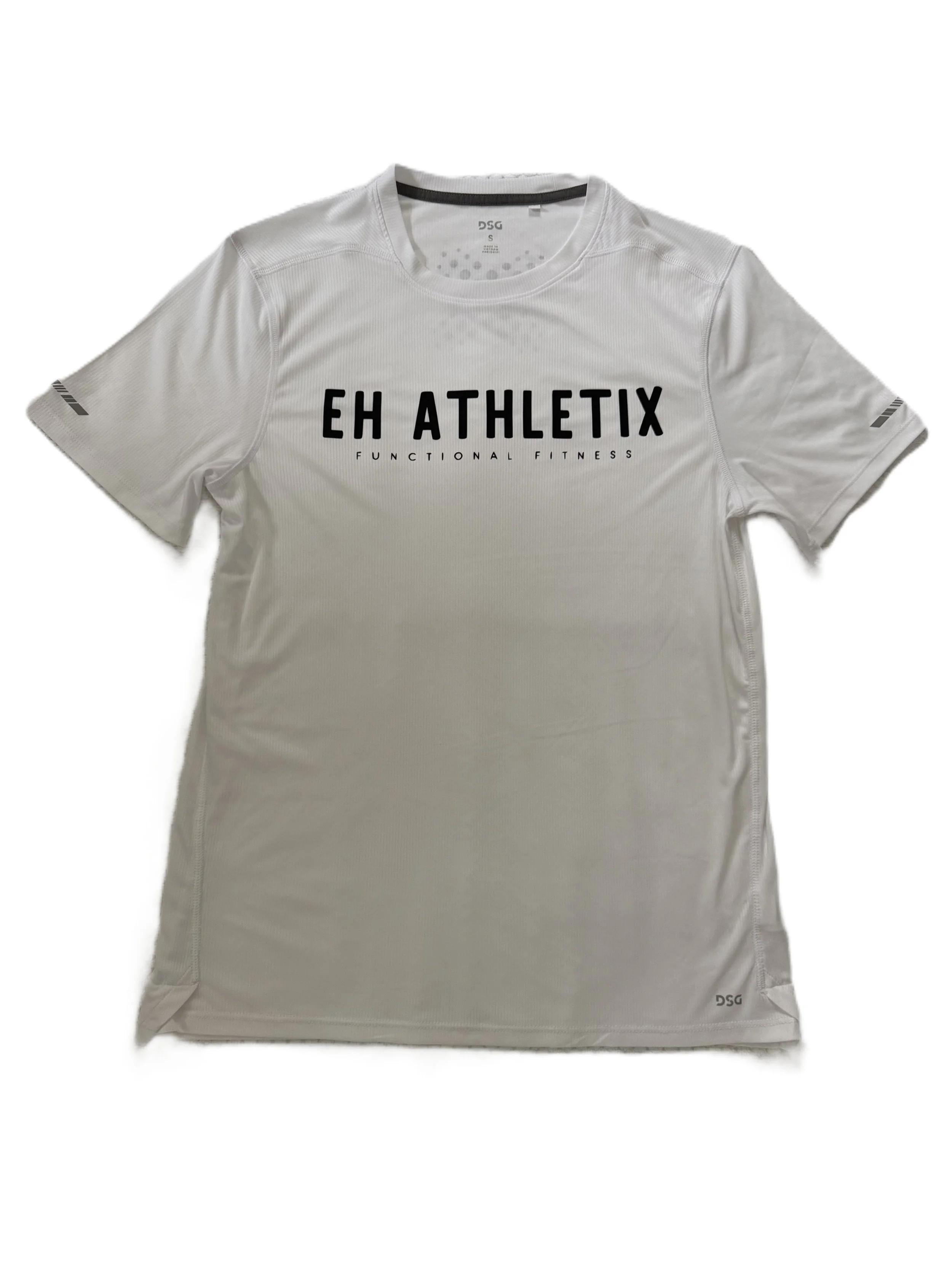 EH Athletix DSG Men's Stride Short Sleeve Run T-Shirt - Black or White