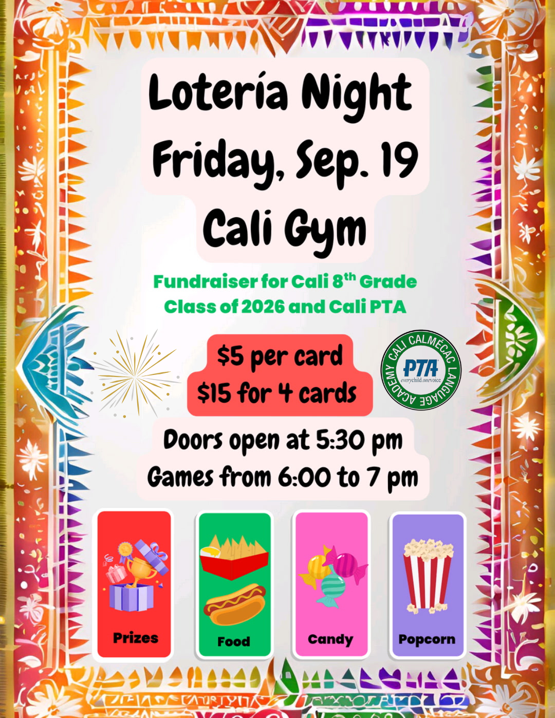 Loteria Night / Noche de Loteria
