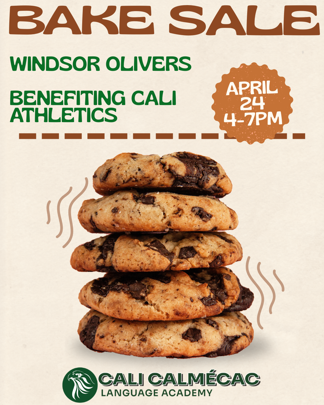 Bake Sale / Venta De Pasteles