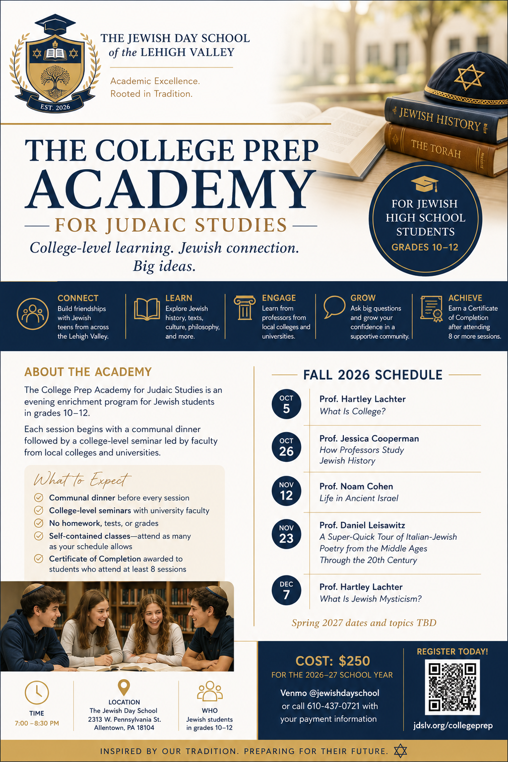 The College Prep Academy for Judaic Studies at JDS