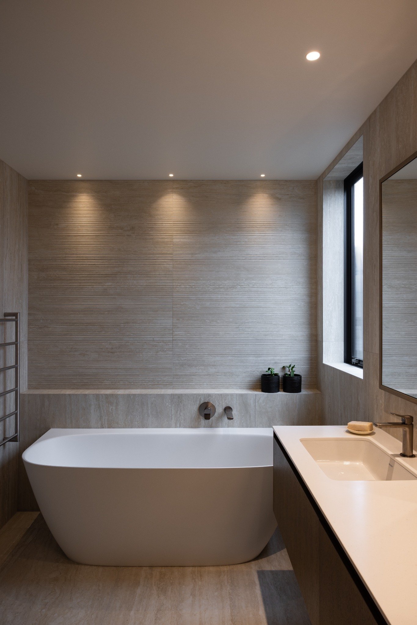 Bathroom interior at the North Auckland Coastal Home