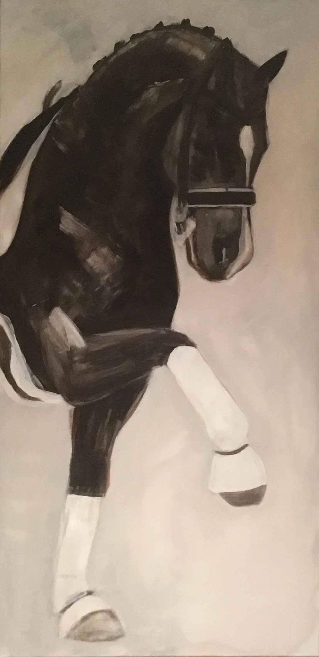 Punch  - acrylic on canvas