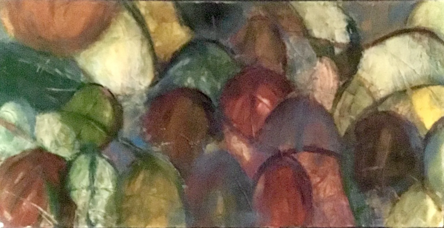 All the People in the Crowd  - acrylic on canvas