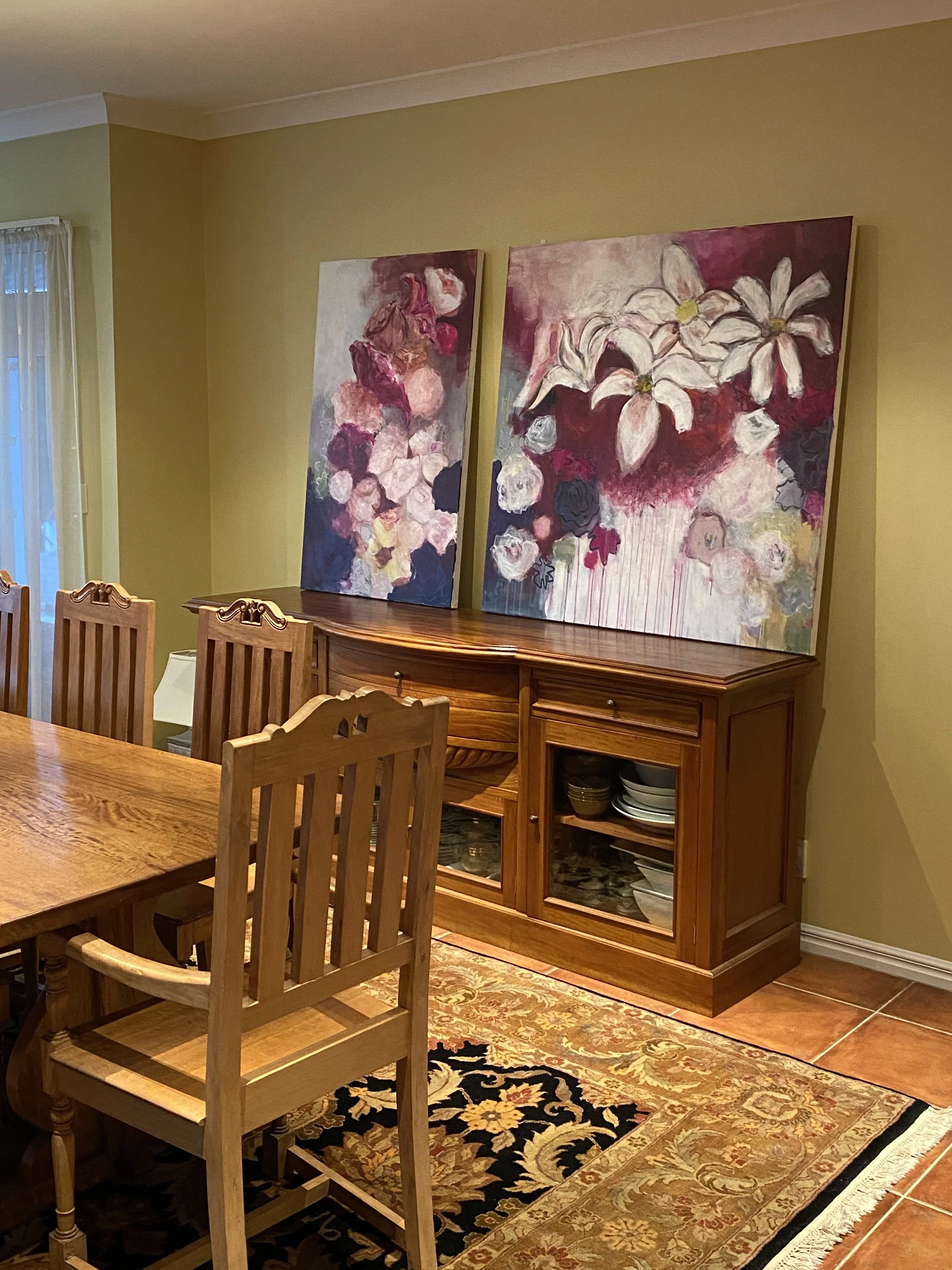 Flower Power Diptych