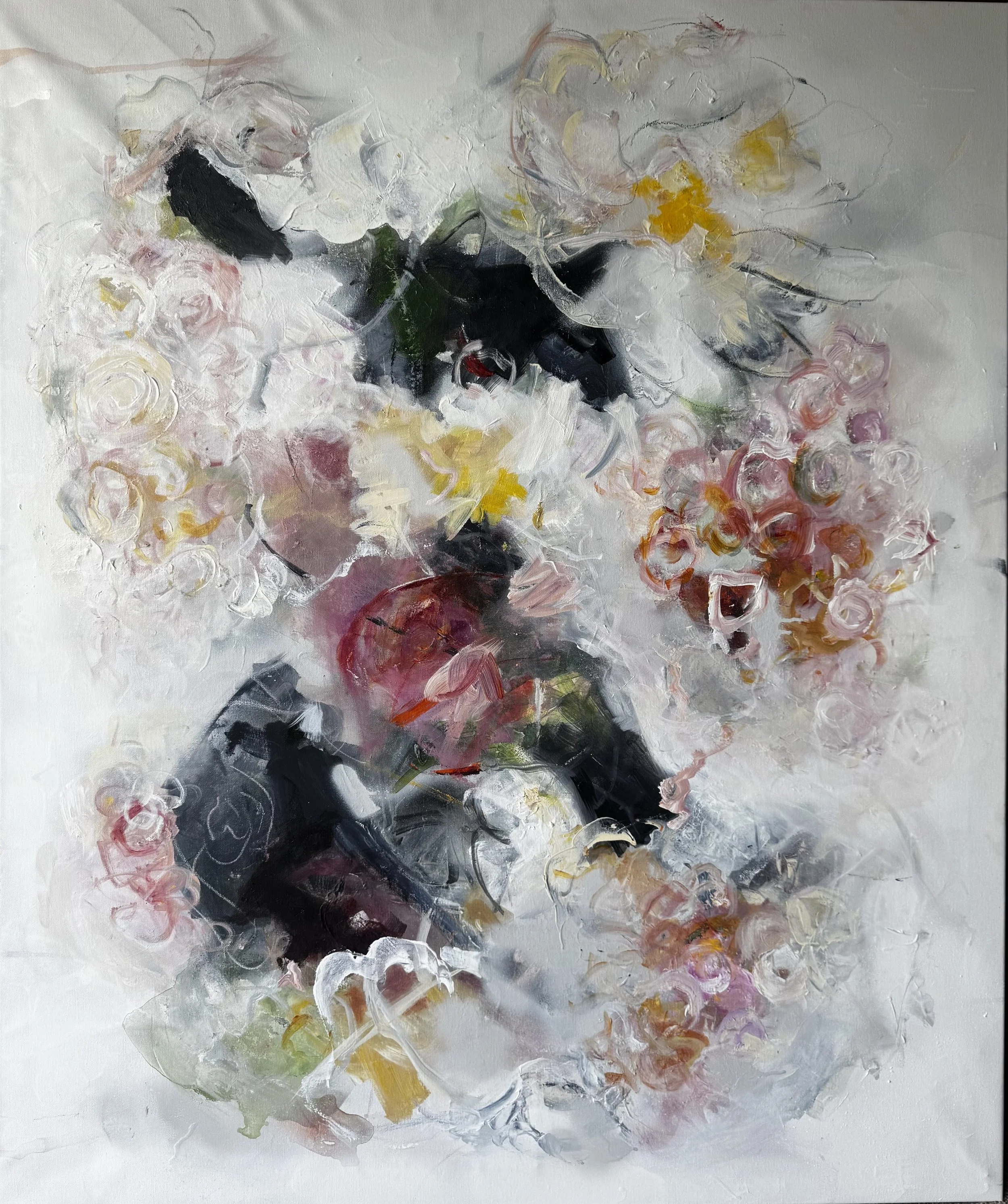 The Wedding Party - acrylic on canvas 1020mm x 1000mm