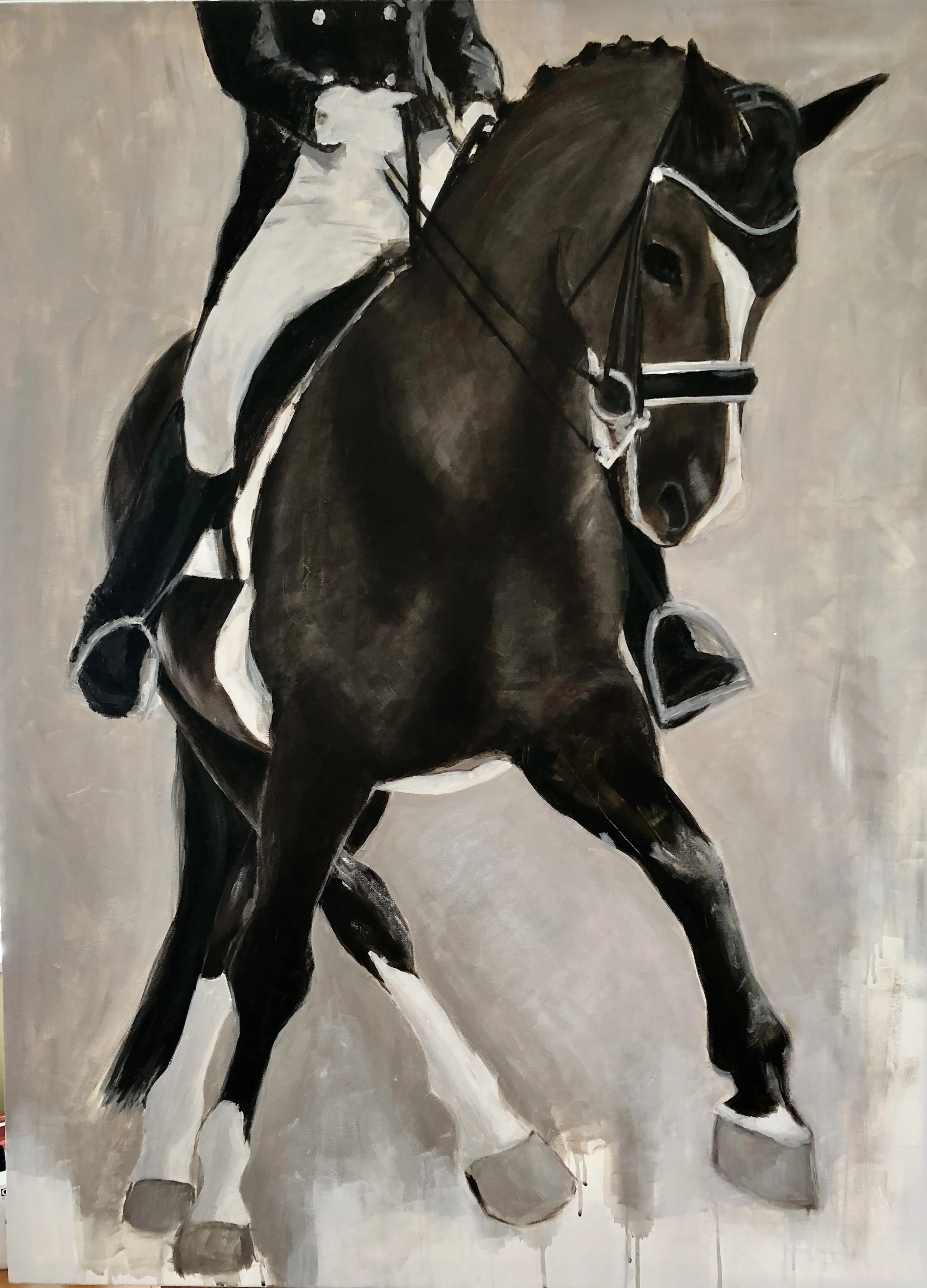 Reach #2  - acrylic on canvas