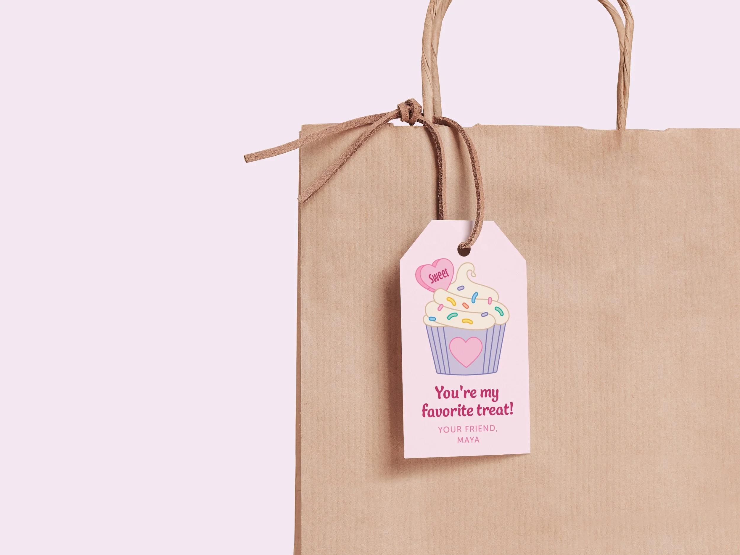 Sweet Treat Valentine's Day Tags