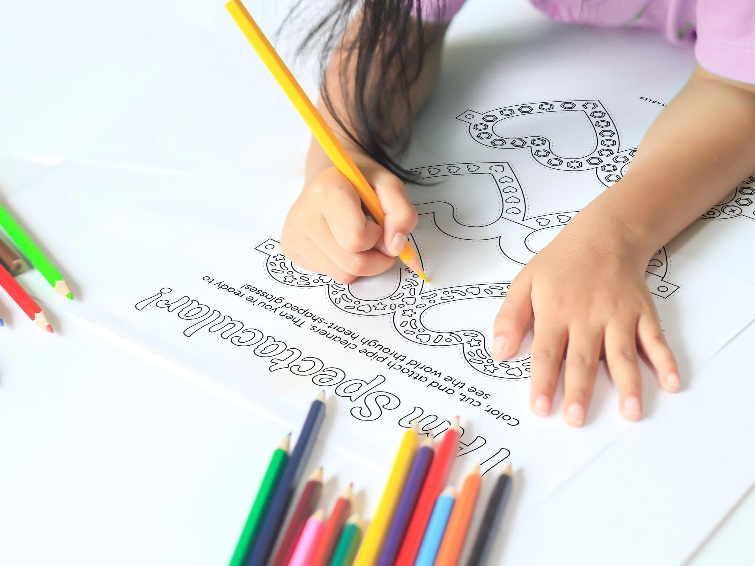 Valentine's Day Printable Coloring Pages Activities for Kids