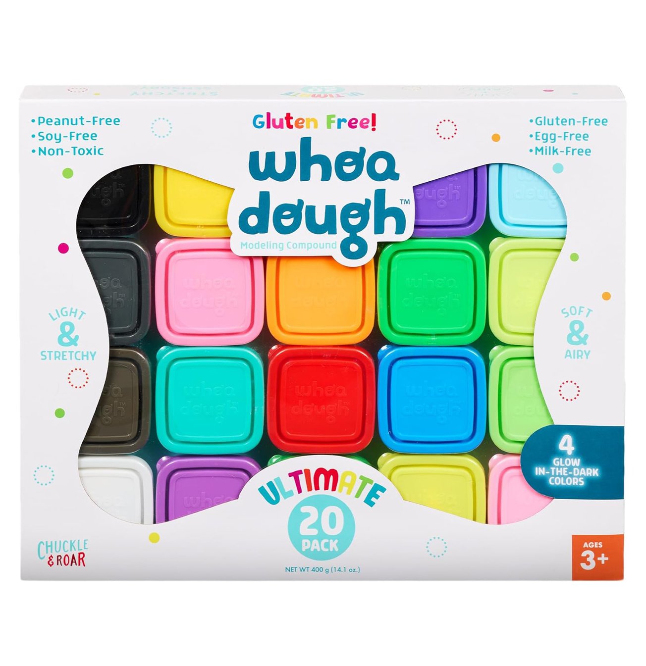 Whoa dough gluten free multi color pack