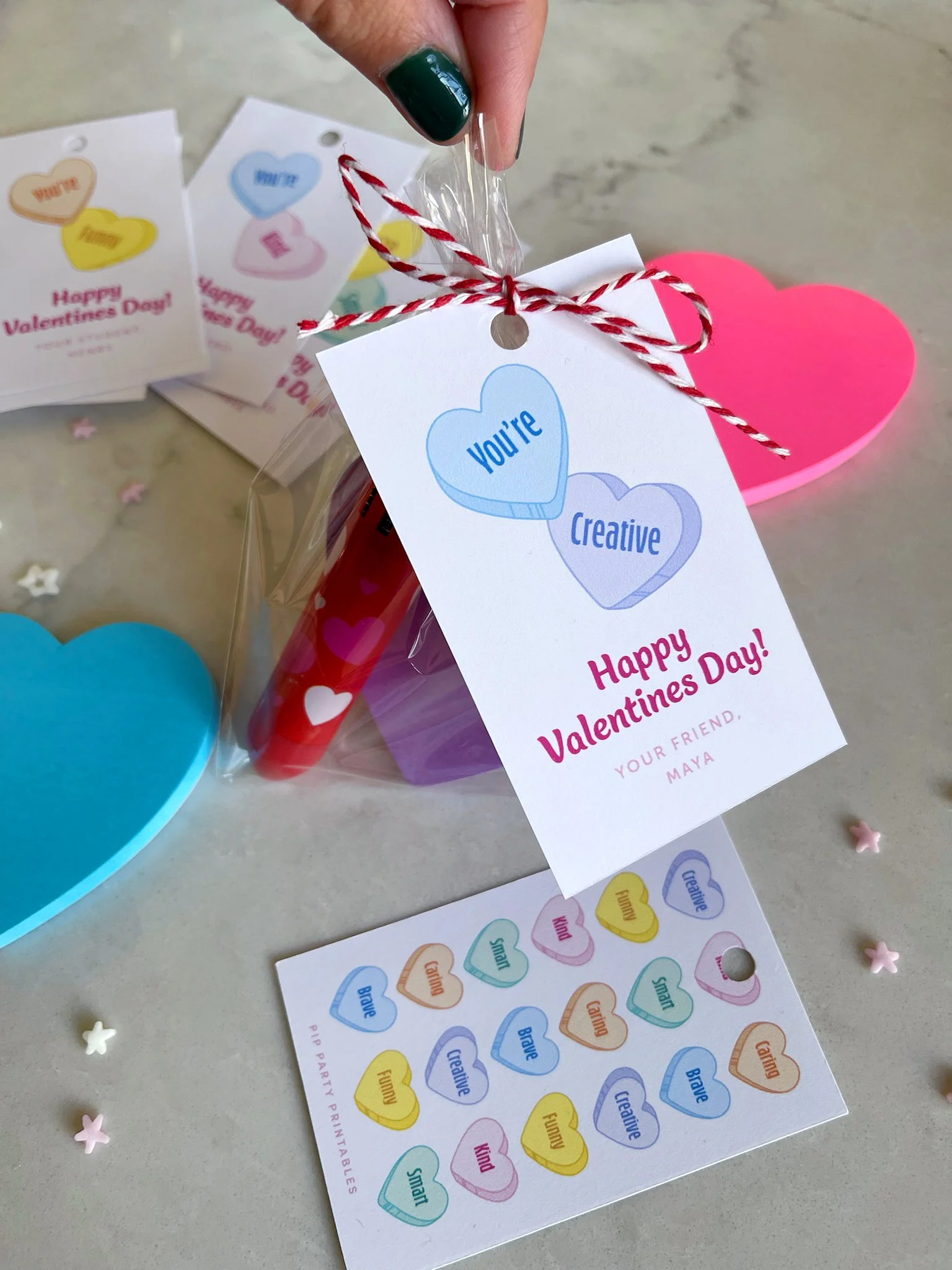 Heart themed valentines day gifts