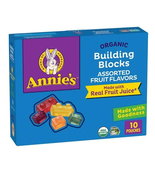 Annie's organic building block gummies