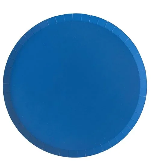 Blue dinner plates