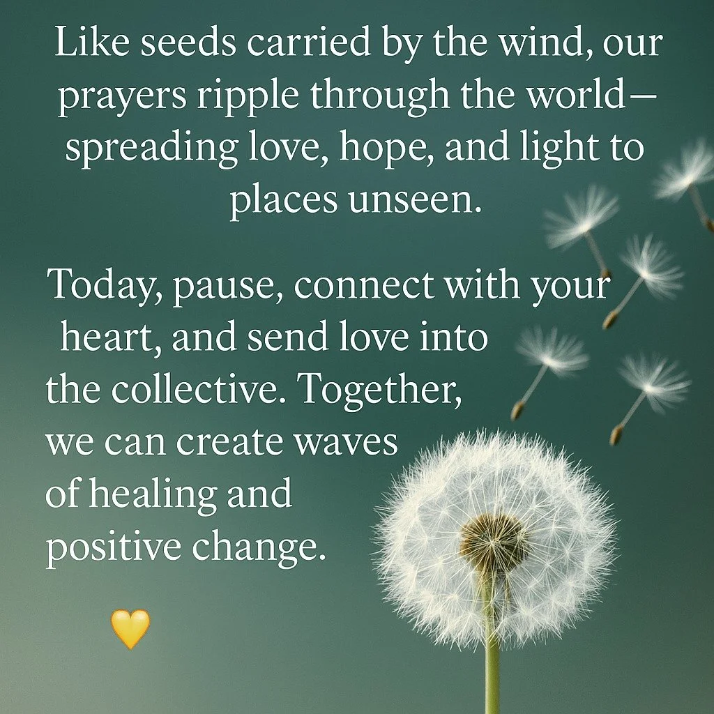 #RipplesOfHealing #InnerPeaceOuterChange #CollectiveEnergy #FromTheHeart #LoveInAction #HealingLight #SoulfulHealing #IntuitiveConnection #PositiveIntentions #karencanbyholistictherapies