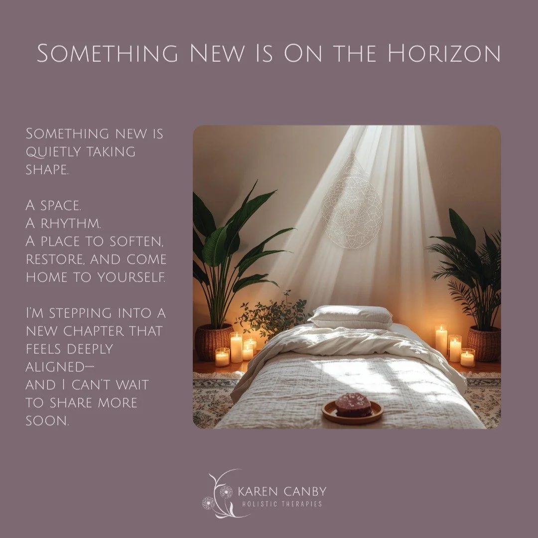 Something new is quietly taking shape.

A space.
A rhythm.
A place to soften, restore, and come home to yourself.

I&rsquo;m stepping into a new chapter that feels deeply aligned&mdash;
and I can&rsquo;t wait to share more soon.

Stay close ❤️ 

#OnT