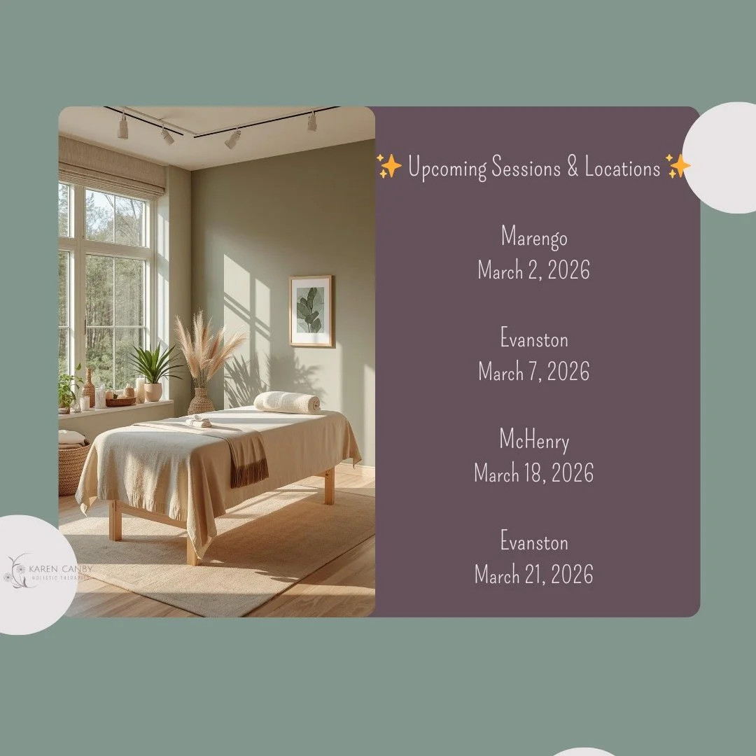 You&rsquo;re welcome to book your session in the way that feels easiest for you:

&bull; Visit my website karencanby.com
&bull; Visit https://calendly.com/karencanby
&bull; Or call/text me directly 773-219-3883

Please be sure to select the correct l