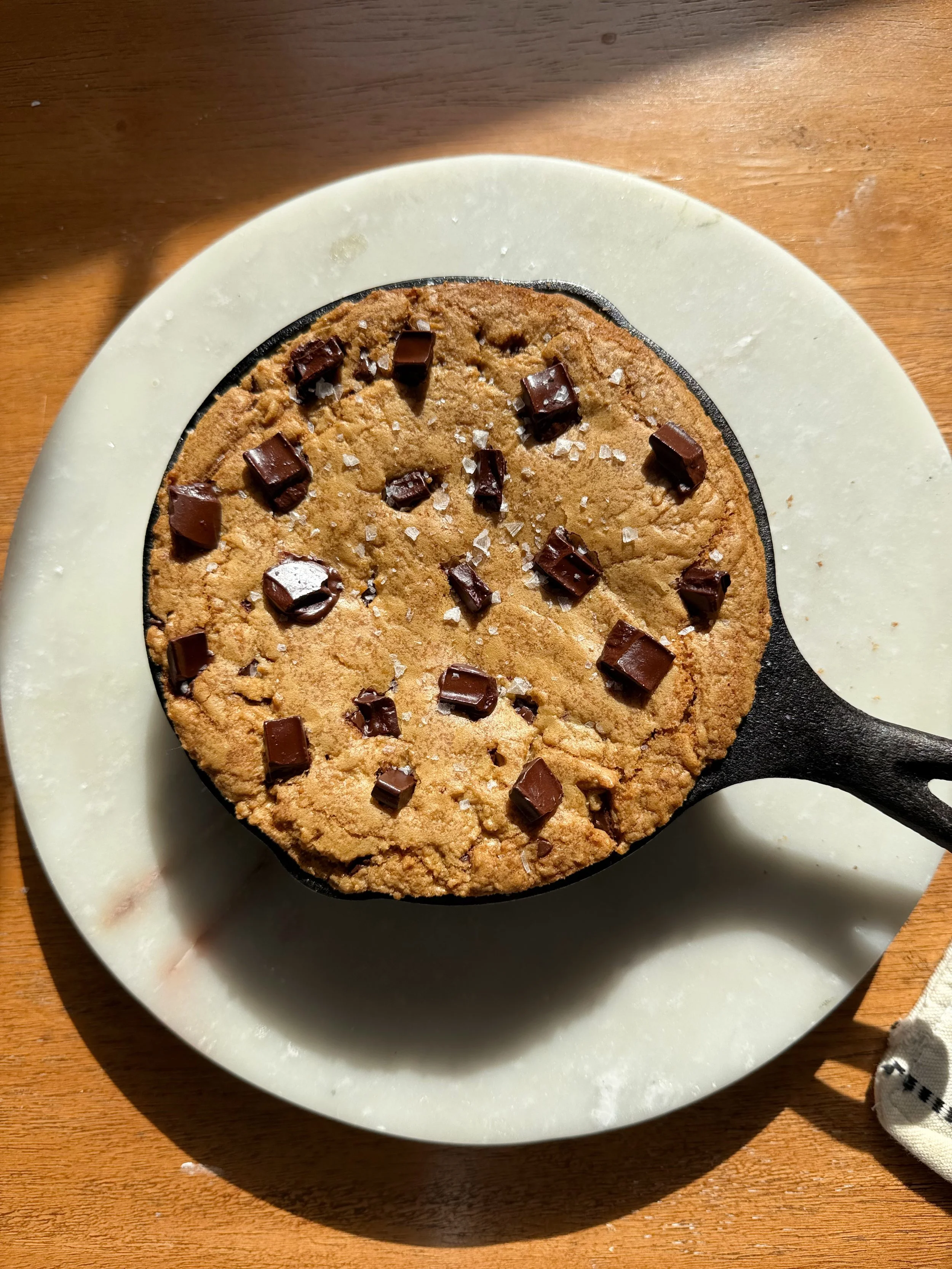 Mini Chocolate Chip Cookie Skillet - 6 Inch 