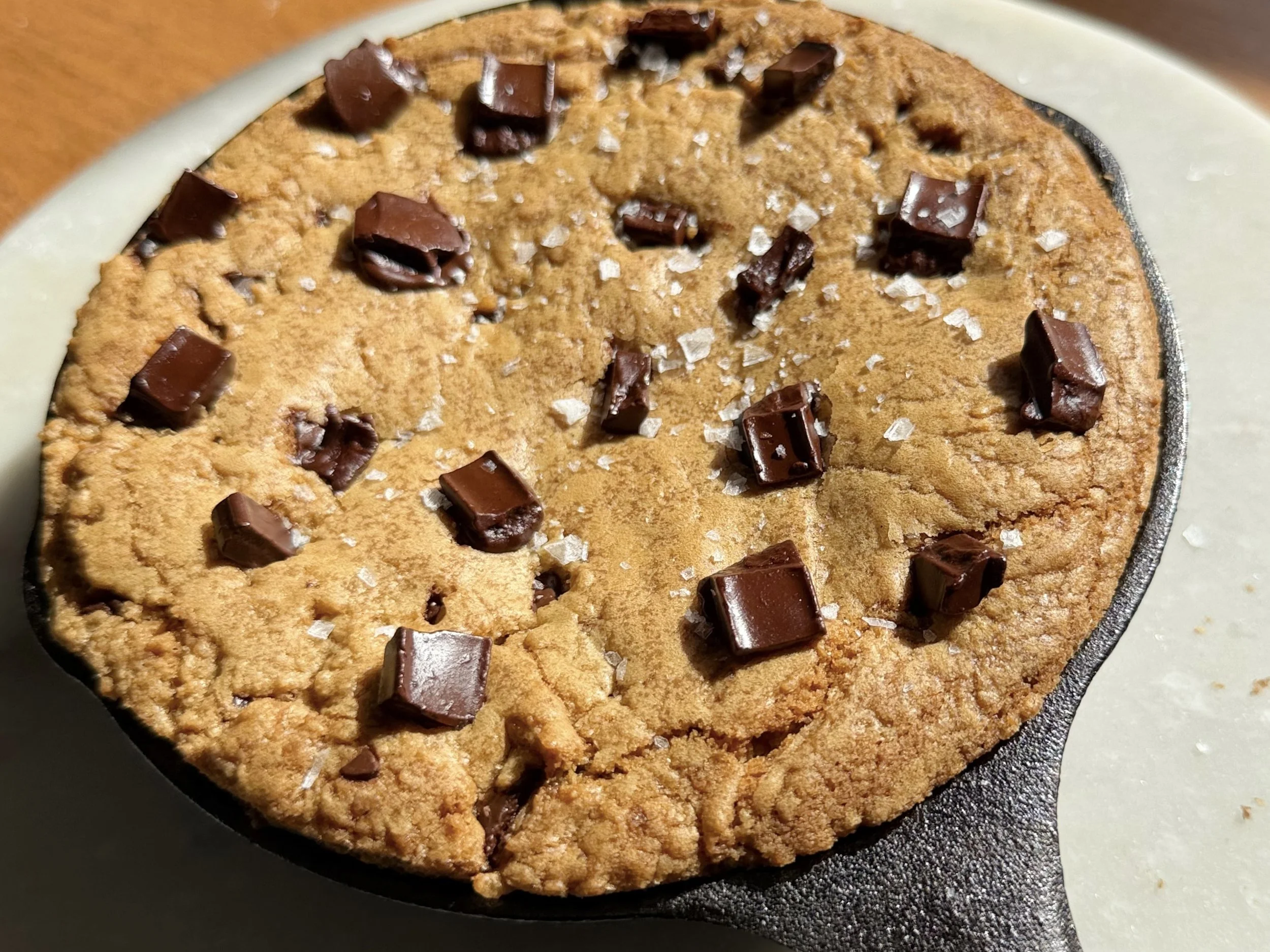 mini chocolate chip skillet