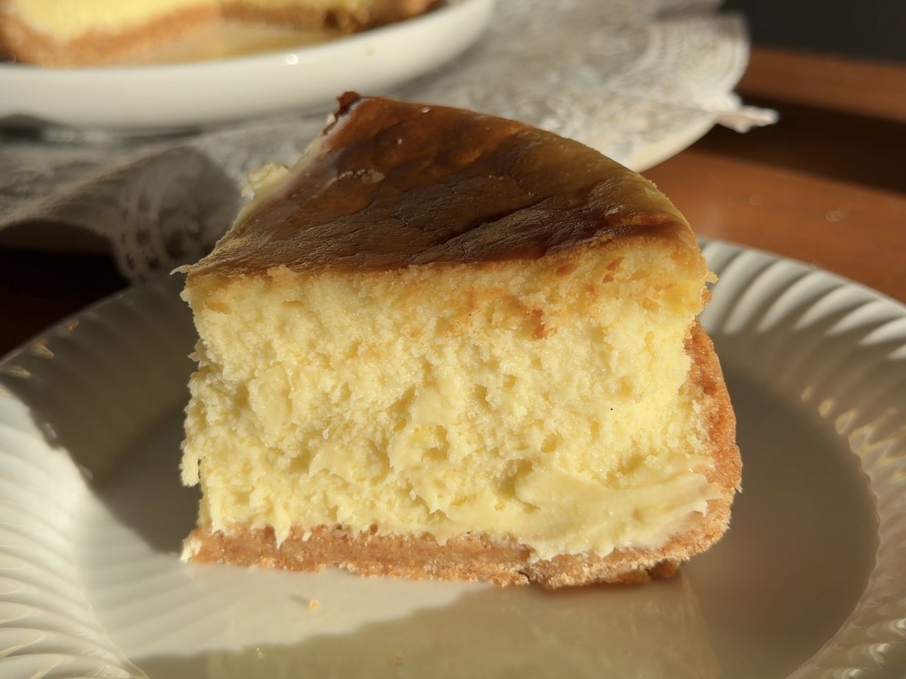 6 inch vanilla bean cheesecake