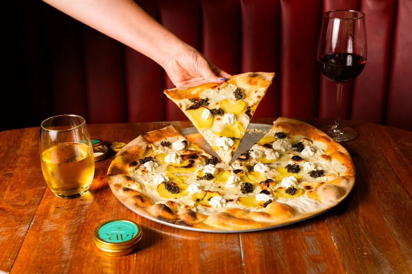 This is your sign to make our Caviar Crush Pie part of your Valentine&rsquo;s Day Weekend plans ❤️ 

From February 13&ndash;15, we&rsquo;re serving a limited-time pie topped with fresh mozzarella, russet potatoes, lemon-kissed ricotta, and chives, fi