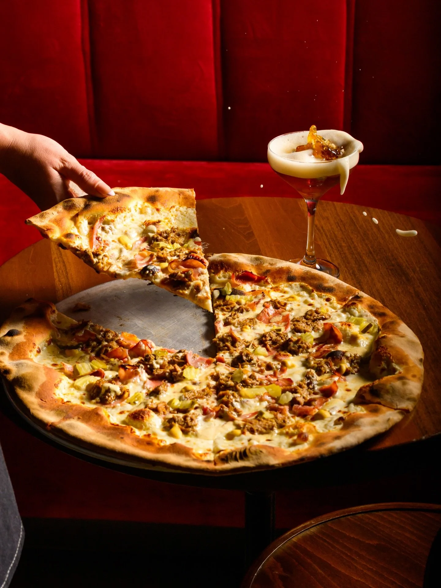 This weekend is your last chance to try the Patria Pie, our Cuban Sandwich inspired Pizza in collaboration with @tintaycafe 🔥