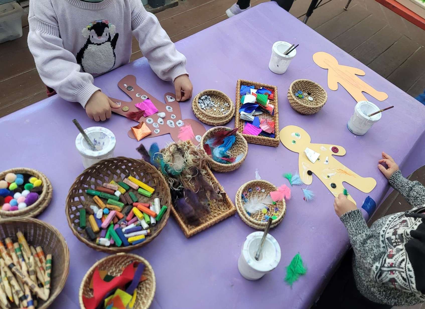 Winter holidays at CCC: Gingerbread Figure Crafts