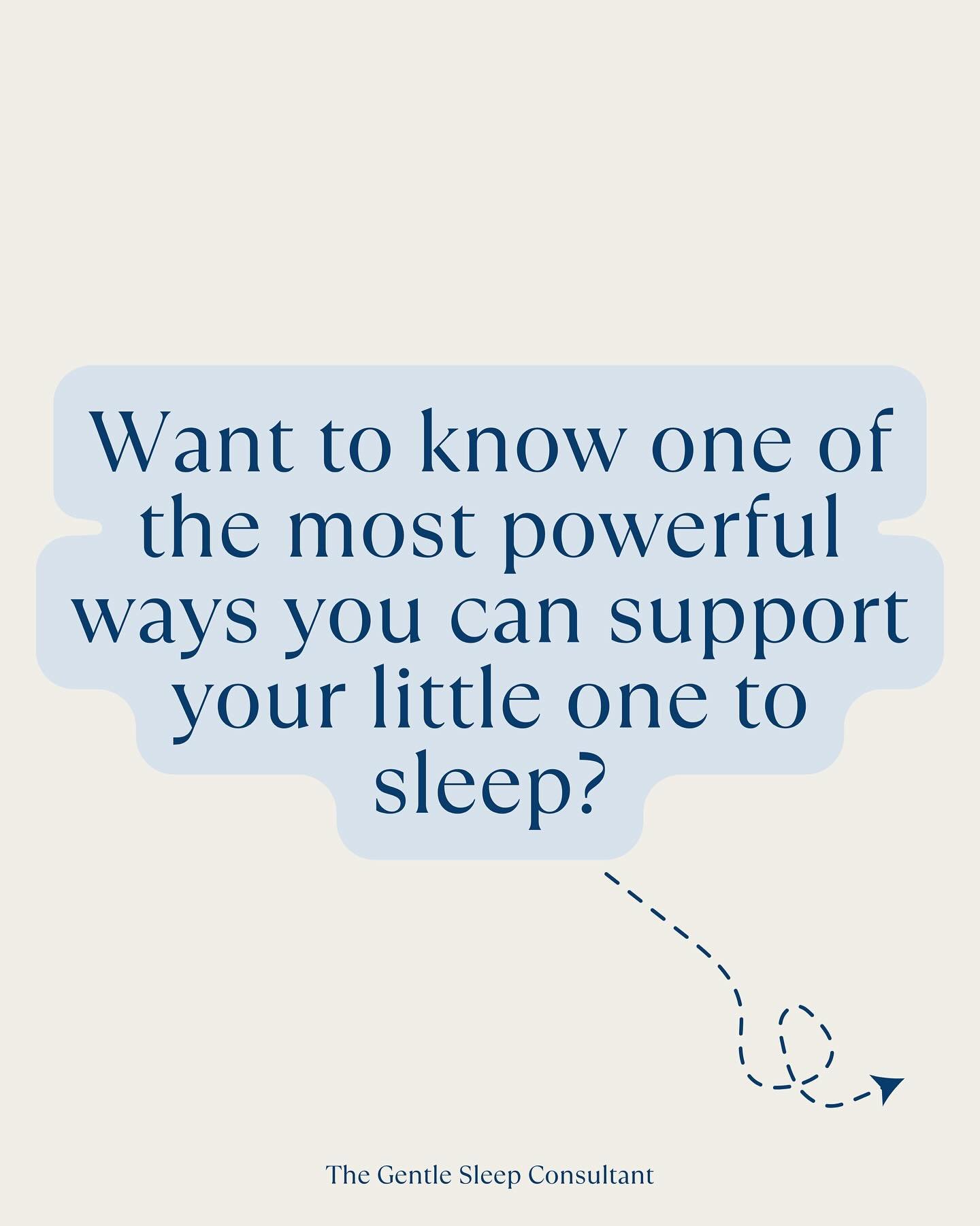 When we think about helping our babies and toddlers to sleep, we often focus on the following; 

🛁 Routine
🛌 Their sleep environment
🎶 Sleep associations
⏰ The timing of sleep 

But how WE show up to sleep is just as important. 

When you&rsquo;re