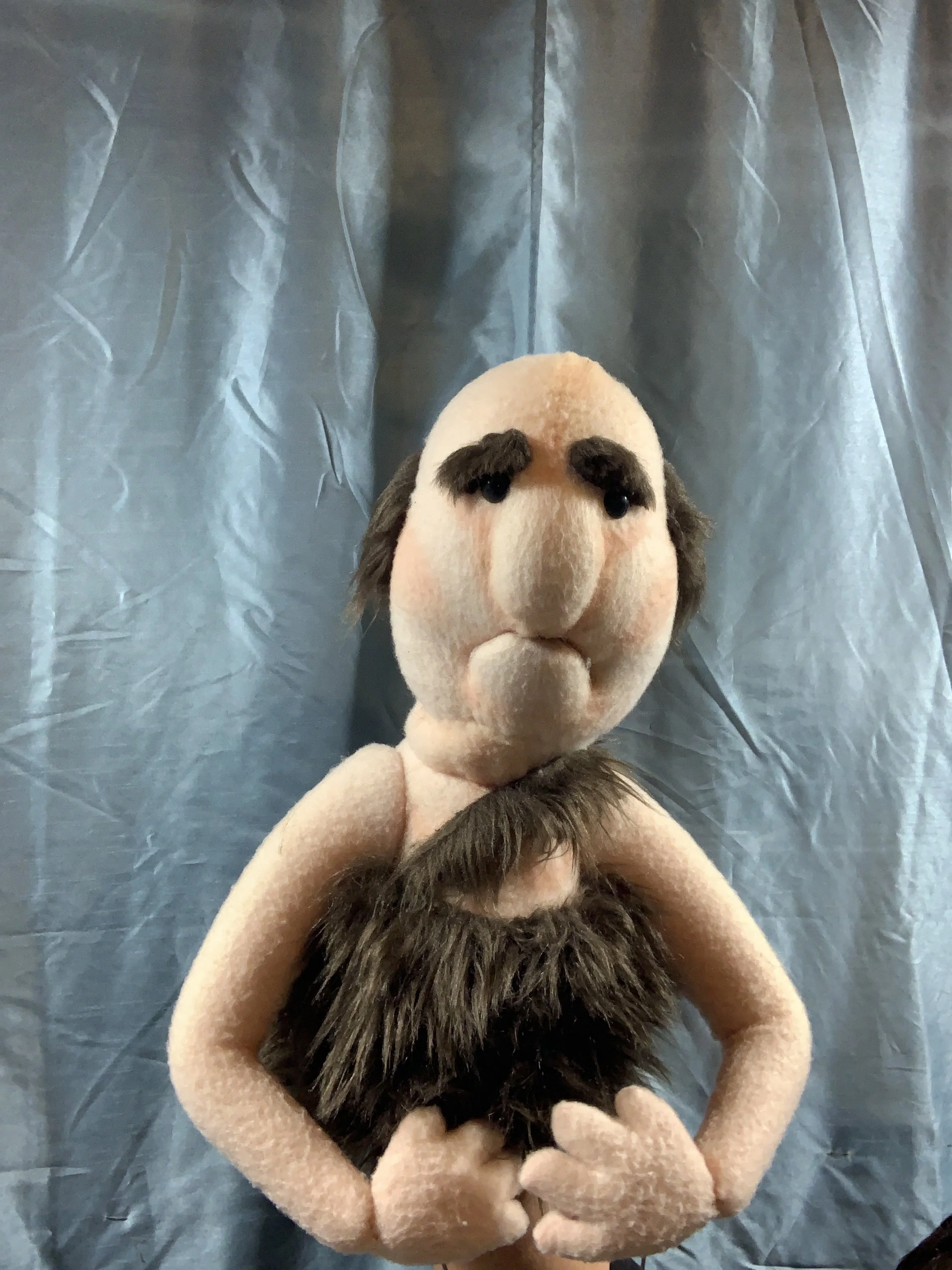 Tog the caveman- finished puppet