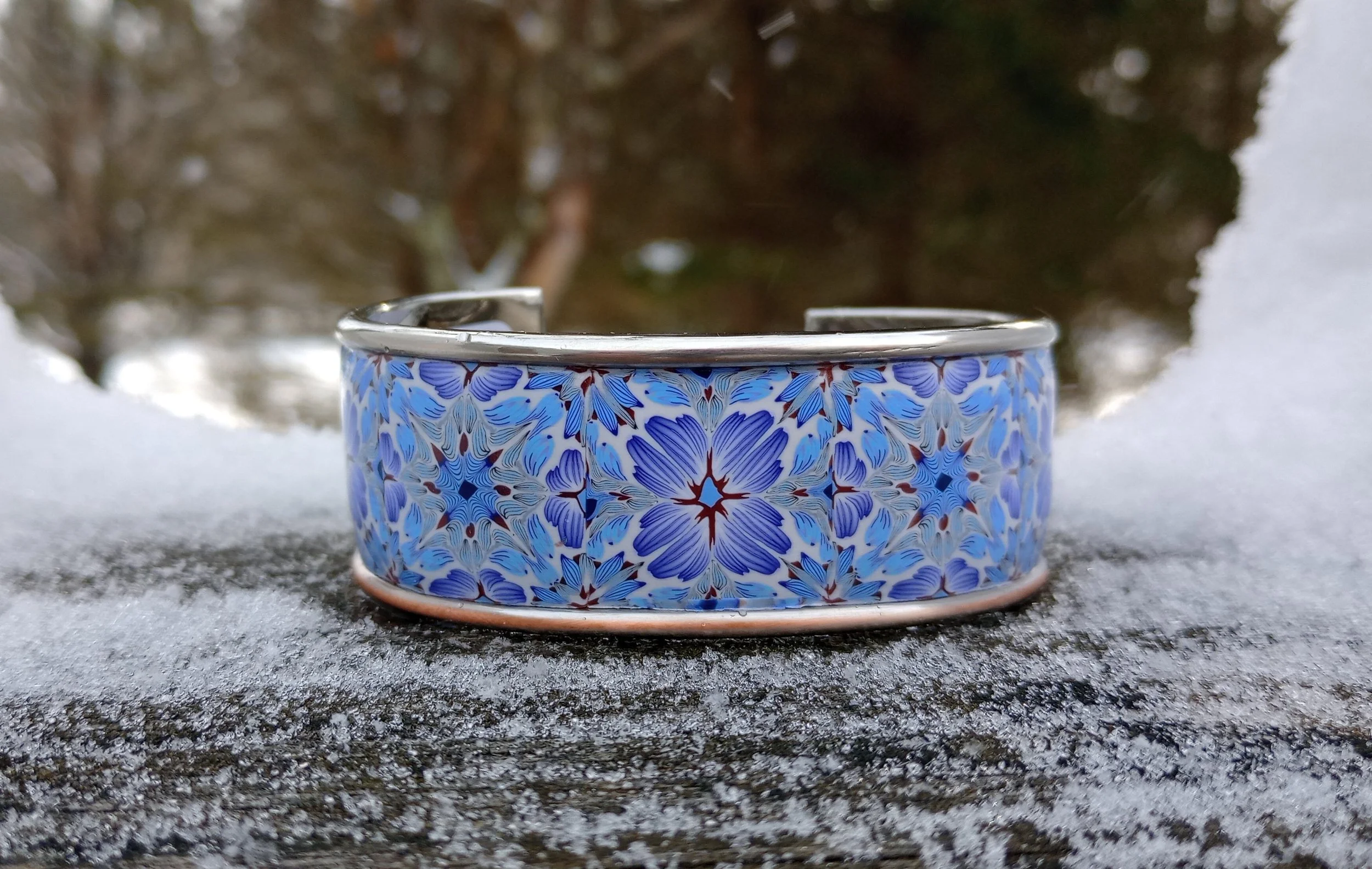 Lavender Cuff Bracelet