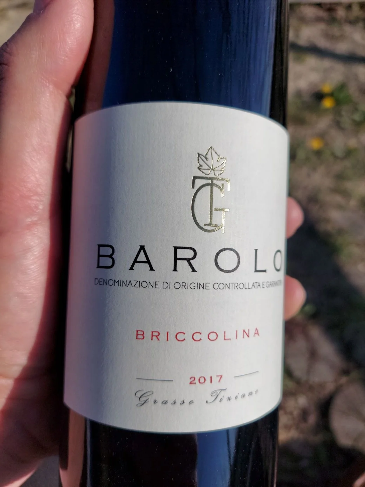 2017 Tiziano Grasso, La Briccolina Barolo DOCG (3-Pack)