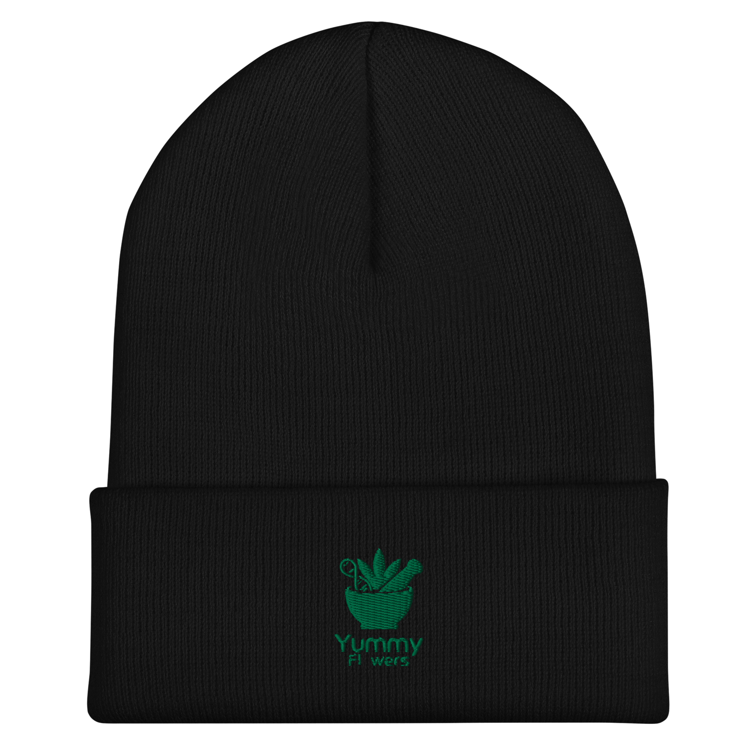 Cuffed Beanie — Yummy Flowers