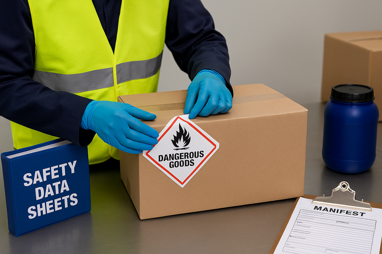 Person checking monthly budget spreadsheet on laptop and planner on bed desk