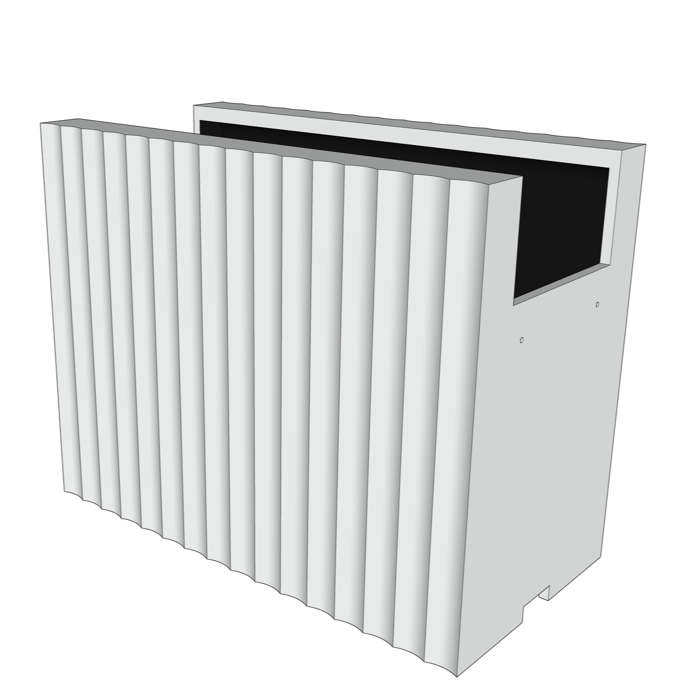 GRC Corrugated Texture | Satu Bumi