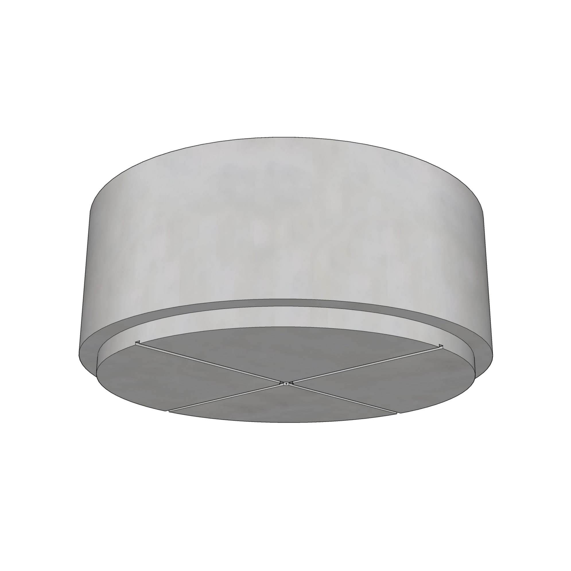 GRC Cylinder with Recess Edges | Satu Bumi