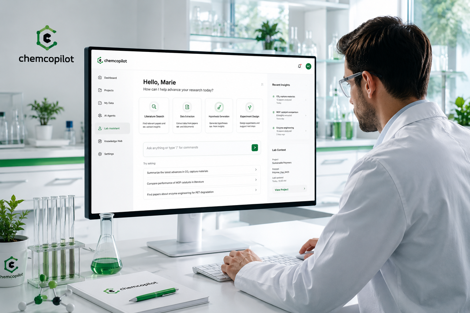 How Chemcopilot AI Agents Turn Scientific Literature into Active Lab Intelligence