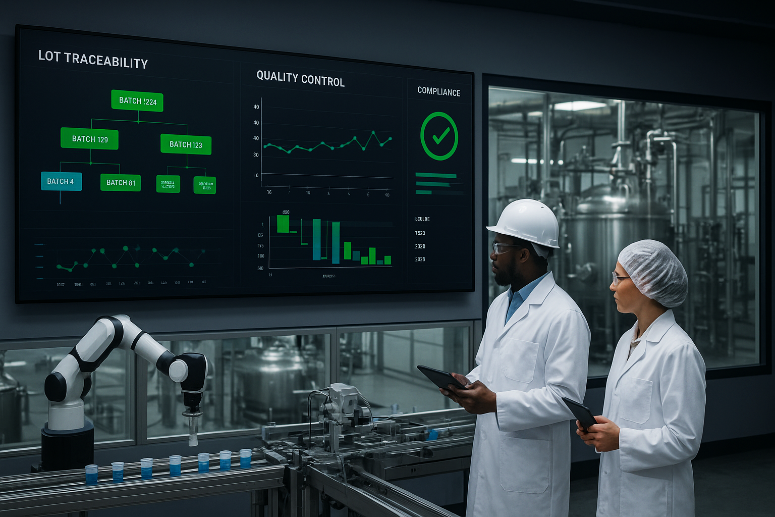 The Role of PLM in Quality Management and Lot Traceability in Chemical Production