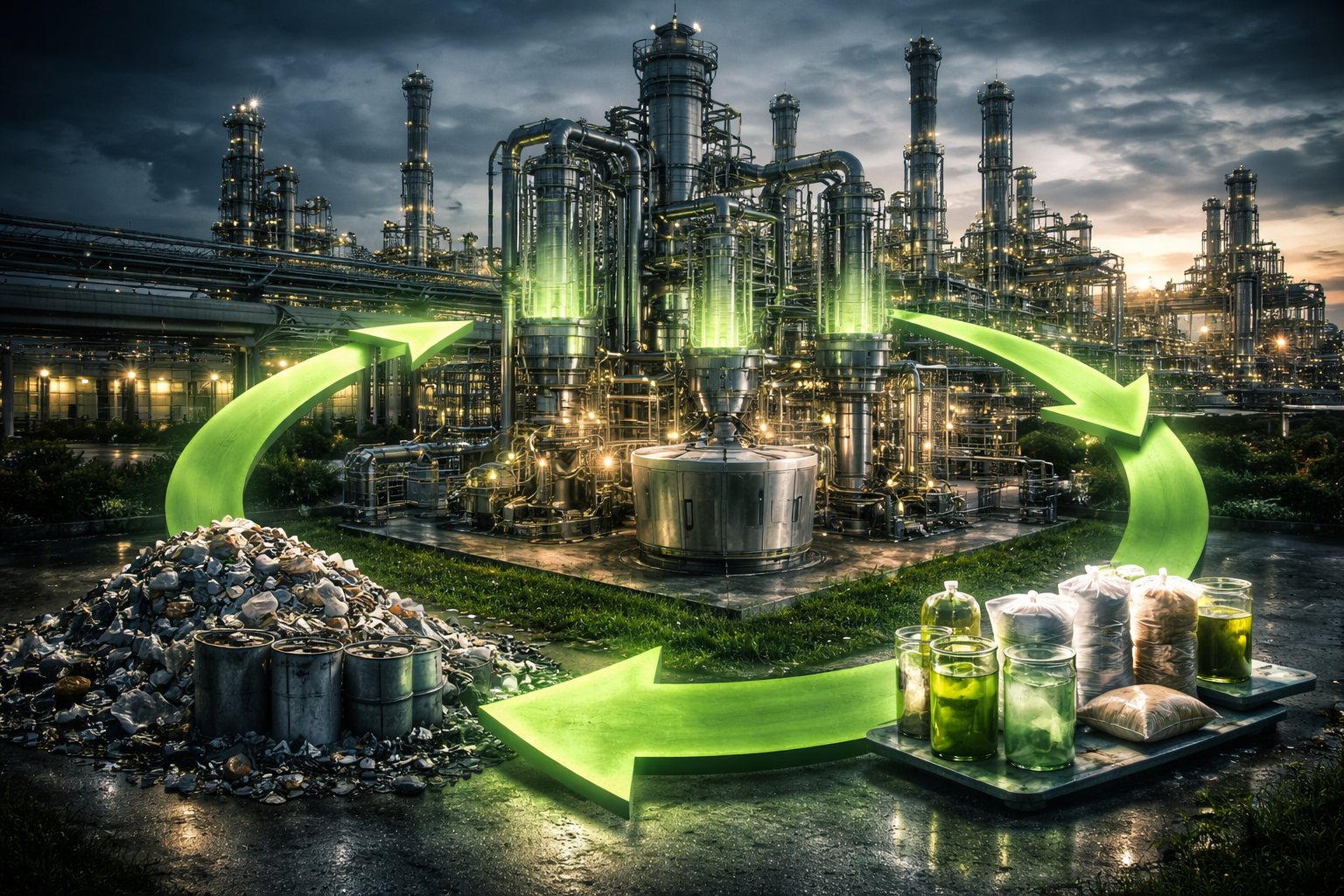 Waste-to-Wealth in Industrial Hubs: AI’s Role in Circular Chemistry (Dahej & Vapi)