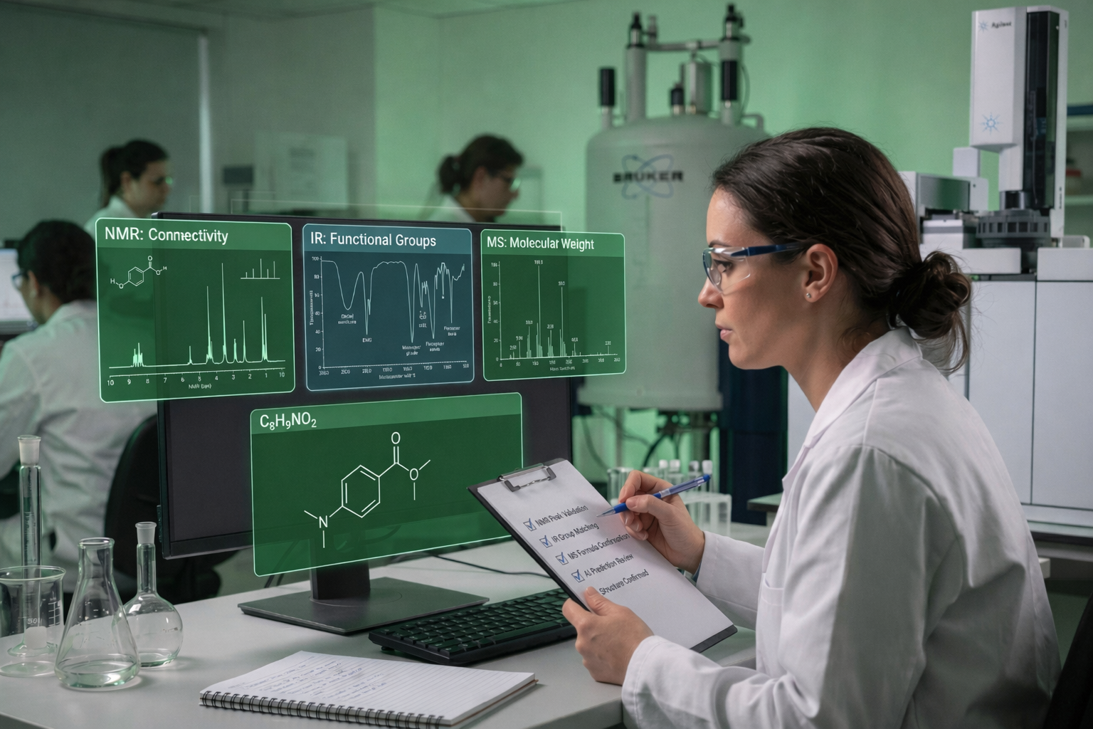 Molecular Toolkit: A Guide to NMR, IR, and MS in the Age of AI