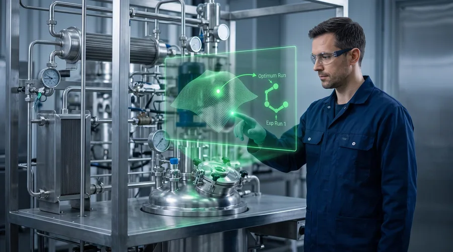 RSM vs Bayesian Optimization for Chemical Process DOE